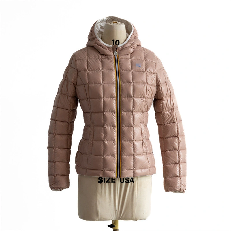 Customized High Quality Reversible Puffer Coat for Women